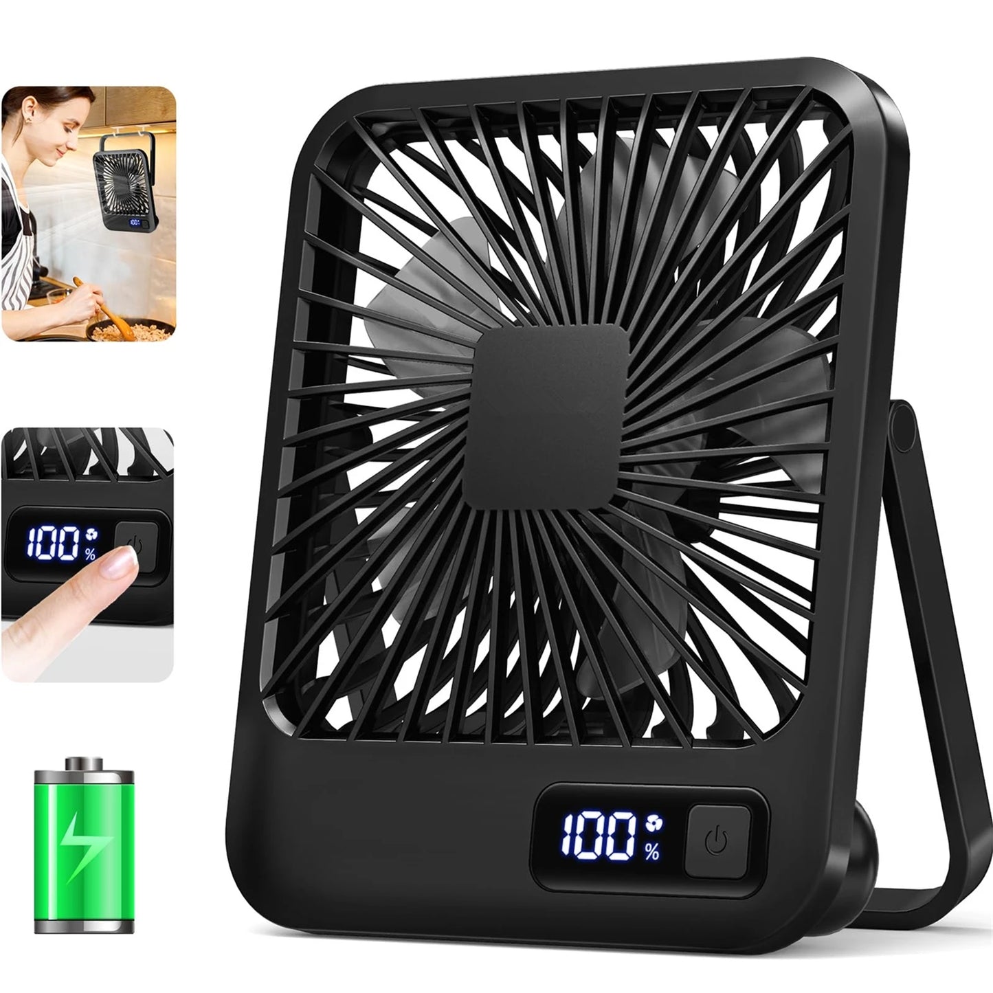 Le Bureau Frais - Ventilateur de Bureau Silencieux et Pliable