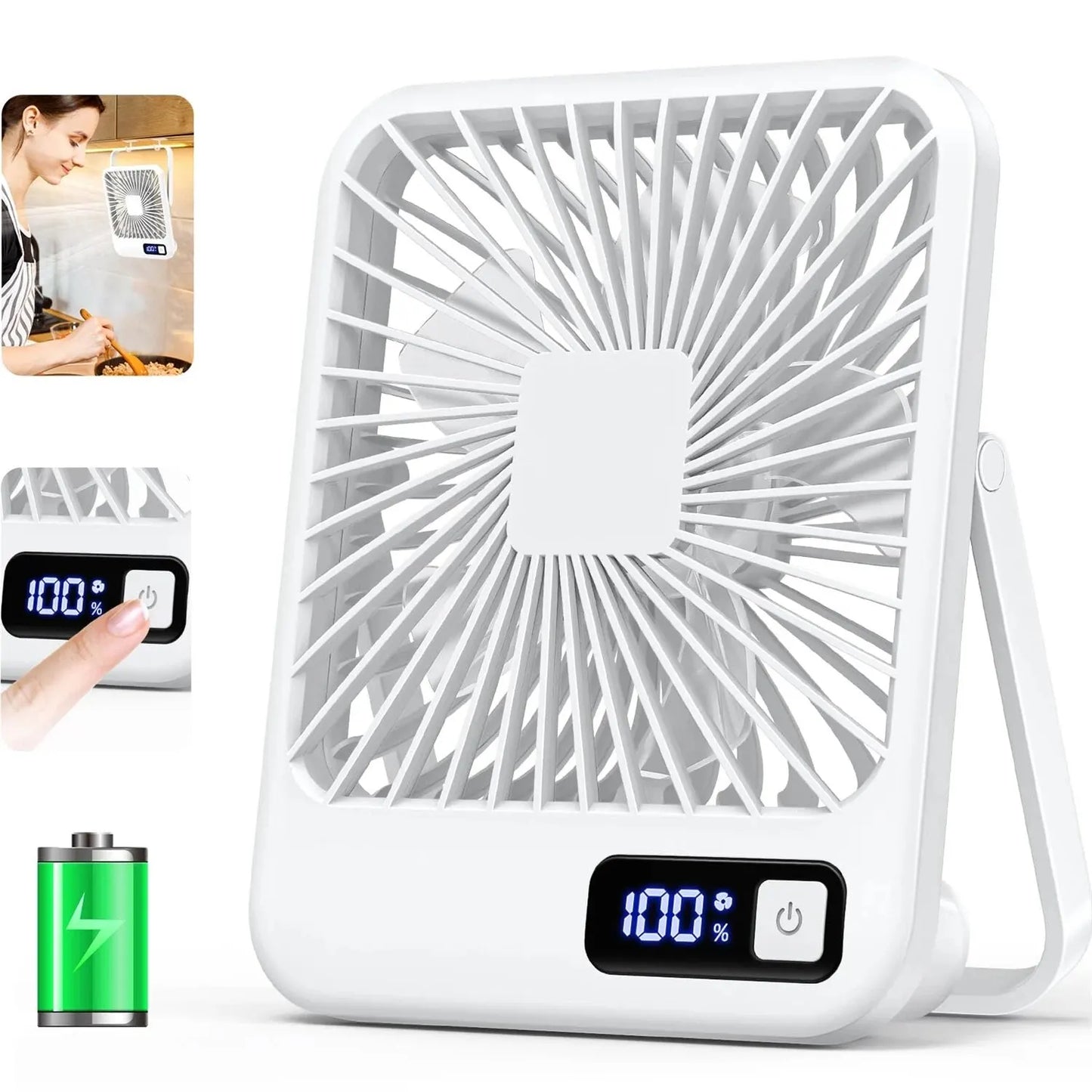 Le Bureau Frais - Ventilateur de Bureau Silencieux et Pliable